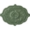 Ekena Millwork Pesaro Ceiling Medallion, Hand-Painted Athenian Green, 36"W x 26"H x 1 1/2"P CM36X26PEAGF - alternate 1